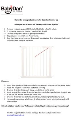 Babydan Traphekje Zonder Boren Deurhekje Klemhekje Premiergate Zwart Metaal 73.5 Tot 93.3 Cm -Pasgeborenen En Jonge Kinderen 739x1200 5