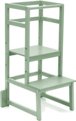Fillikid Leertoren - Learning Tower - Keukentoren - Keukenhulp - Groen - Made In EU