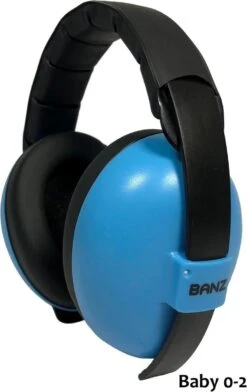 Baby Banz Gehoorbeschermers Speciaal Voor Baby's En Peuters - Blauw (3-36mnd)