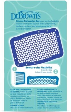 Dr. Brown's - Siliconen Vaatwasmandje-100% Silicoon -Pasgeborenen En Jonge Kinderen 759x1200