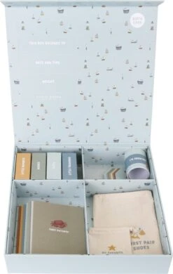 Little Dutch Memorybox - Herinneringendoos - Sailors Bay - FSC 9 Little Dutch Memorybox - Herinneringendoos - Sailors Bay - FSC -Pasgeborenen En Jonge Kinderen 760x1200