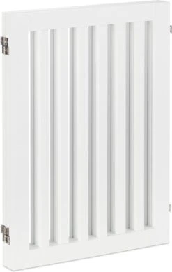 Relaxdays Kinderhekje Zonder Boren - Hondenhek Binnen - Haardhek - Wit - MDF - 70 Cm Hoog - 3 Panelen -Pasgeborenen En Jonge Kinderen 761x1200