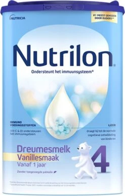 Nutrilon 4 Vanille Dreumesmelk – Flesvoeding Vanaf 1 Jaar – 800g -Pasgeborenen En Jonge Kinderen 767x1200
