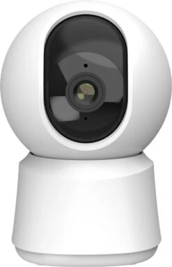 Laxihub P2 - Babyfoon - Camera Voor Binnen Met 32 GB Sd Kaart - Full HD Resolutie – Wifi - Privacyfunctie - Wit
