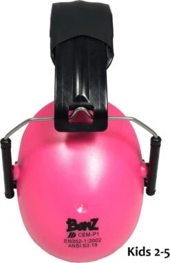 Banz Kidz Rose Gehoorbeschermer SNR=24.3 (2-10 Jaar) 9 Banz Kidz Rose Gehoorbeschermer SNR=24.3 (2-10 Jaar) -Pasgeborenen En Jonge Kinderen 773x1200 1