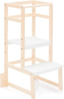 Fillikid Kinder Leertoren - Learning Tower - Nature - Made In EU -Pasgeborenen En Jonge Kinderen 778x1200 5