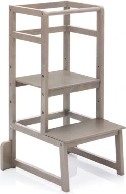 Fillikid Leertoren - Learning Tower - Grijs - Made In EU -Pasgeborenen En Jonge Kinderen 779x1200 4