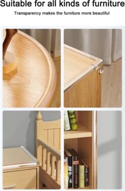 Secusta - Vouwbare 2 In 1 Hoekbeschermer - Ingebouwde Plakstrip - 6 Meter - Transparant -Pasgeborenen En Jonge Kinderen 788x1200 1