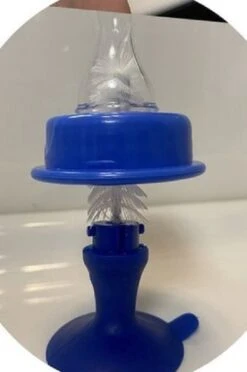 Baby Speen En Flessenborstel - Drinkfles Schoonmaakborstel - Met Zuignap En Mini Borstel -Pasgeborenen En Jonge Kinderen 796x1200