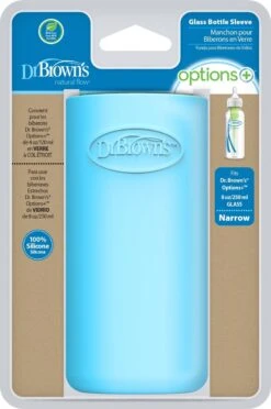 Dr. Brown's Flesbeschermer Standaard Hals Blauw 250ml -Pasgeborenen En Jonge Kinderen 797x1200 1