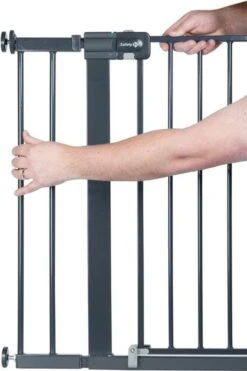 Safety 1st 14cm Verlengstuk Easy Close Traphekje - Metal Black -Pasgeborenen En Jonge Kinderen 798x1200 5