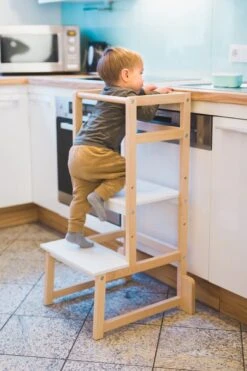 Fillikid Kinder Leertoren - Learning Tower - Nature - Made In EU -Pasgeborenen En Jonge Kinderen 799x1200 28