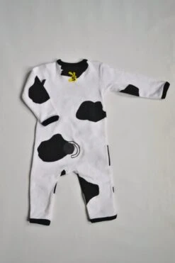 Koe Boxpakje Moo Maat 62/68 Biologisch Katoen Dierenprint (valt Groot) -Pasgeborenen En Jonge Kinderen 799x1200 30