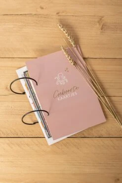 Bewaarbundel Geboorte Kaartjes - Great Memories - Roze - Design Octopus Met Goudfolie