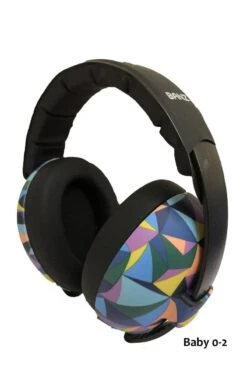Banz - Geluidsreducerende Oorbeschermers Voor Kinderen - Hear No Blare - Caleidoscoop - Maat Onesize (0-2yrs)