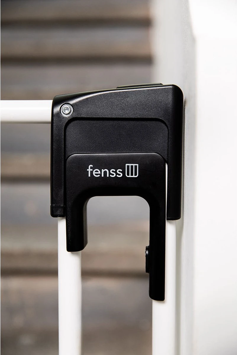 A3 Baby & Kids SafetyDoor Traphekje Wit 4 A3 Baby & Kids SafetyDoor Traphekje Wit - Afbeelding 4