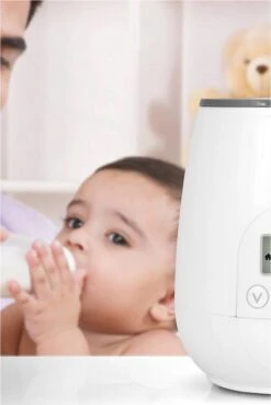 Alecto BW-700 - Snelle Digitale Flessenwarmer 500W Voor Opwarmen, Steriliseren En Ontdooien - Inclusief Stoomkap - Bediening Via Display - Wit -Pasgeborenen En Jonge Kinderen 803x1200 2