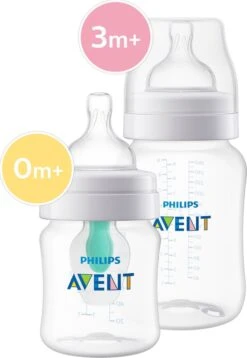 Philips Avent SCD809/01 Anti-Colic Combi Babyfles (125ml) + (260ml) Met AirFree Ventiel 38 Philips Avent SCD809/01 Anti-Colic Combi Babyfles (125ml) + (260ml) Met AirFree Ventiel -Pasgeborenen En Jonge Kinderen 828x1200 6