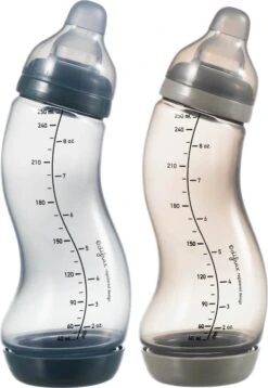 Difrax - S-Fles Duopack - Wit/Blauw - 250ml - 0+ Maanden -Pasgeborenen En Jonge Kinderen 829x1200 1