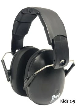 Baby Banz Gehoorbescherming Kinderen - Zwart