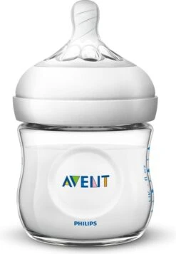 Philips Avent Natural Babyfles – SCF030/27 Babyfles (0m+) Voor Langzame Toevoer – 2 Stuks -Pasgeborenen En Jonge Kinderen 830x1200