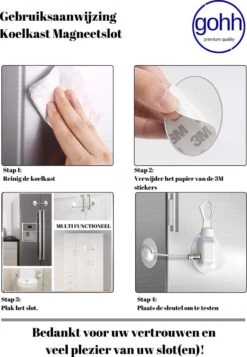Gohh Koelkast Slot Met Magneetsleutel 1 Stuks Zwart 17 Gohh Koelkast Slot Met Magneetsleutel 1 Stuks Zwart -Pasgeborenen En Jonge Kinderen 831x1200 10