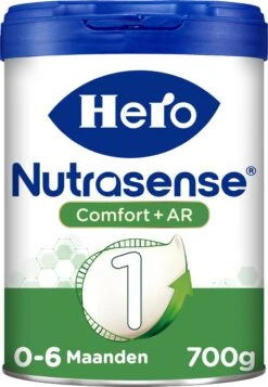 Hero Baby Nutrasense Comfort+ 1 - Flesvoeding Van 0 Tot 6 Maanden - 3 X 700 Gram -Pasgeborenen En Jonge Kinderen 831x1200