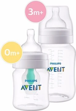 Philips Avent SCD809/01 Anti-Colic Combi Babyfles (125ml) + (260ml) Met AirFree Ventiel 39 Philips Avent SCD809/01 Anti-Colic Combi Babyfles (125ml) + (260ml) Met AirFree Ventiel -Pasgeborenen En Jonge Kinderen 831x1200 9