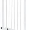 Deurbeschermer Wit, 70-75 Cm, Zonder Boren, Gemaakt Van Gepoedercoat Metaal