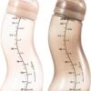 Difrax - S-Fles Duopack - Bruin/Roze - 250ml - 0+ Maanden