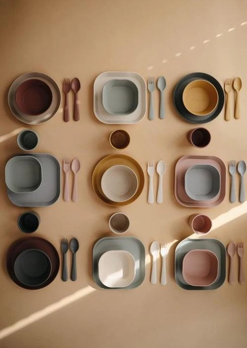 Mushie - Kinderservies Vork & Lepel - Bestek - Woodchuck 8 Mushie - Kinderservies Vork & Lepel - Bestek - Woodchuck - Afbeelding 8