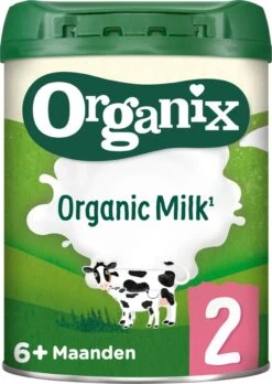 Organix 2 (6+ Maanden) Biologische Opvolgmelk - 3x 700g - Met Melkvet - Zonder Palmolie - Bevat Vitamines C & D - Biologische Flesvoeding - Recyclebare Verpakking -Pasgeborenen En Jonge Kinderen 852x1200 2