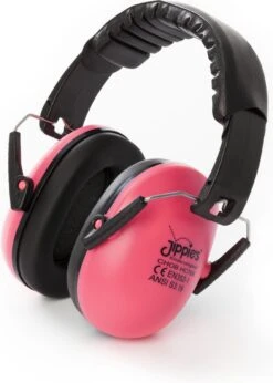 Jippie's - Gehoorbeschermer - Roze - Vanaf 1 Tot Ongeveer 16 Jaar