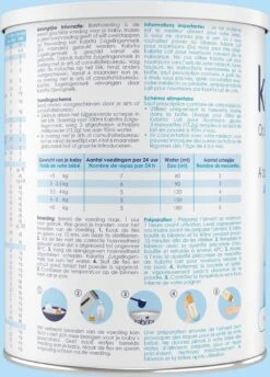 Kabrita 1 Zuigelingenmelk - Zuigelingenvoeding 0-6 Maanden - 800g -Pasgeborenen En Jonge Kinderen 861x1200