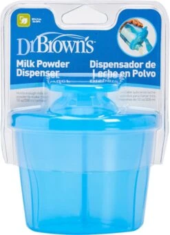 Dr. Brown's Dr.Brown's Melkpoederdispenser - Voor Op Reis - Blauw -Pasgeborenen En Jonge Kinderen 871x1200 1
