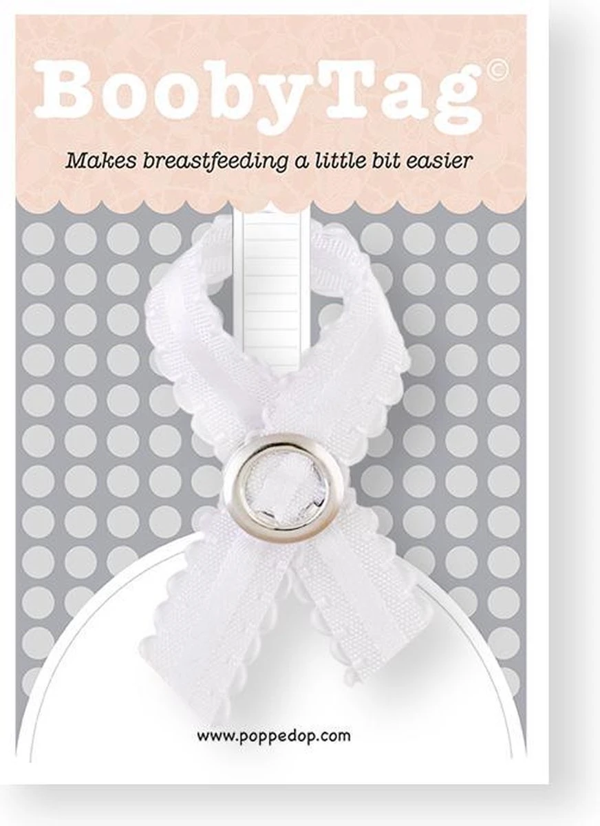 Borstvoedingslintje | BoobyTag LouLou 2 Borstvoedingslintje | BoobyTag LouLou - Afbeelding 2