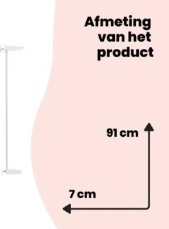 Safety 1st Easy Close Extra Hoog - Verlengdeel - 7cm - Metal White -Pasgeborenen En Jonge Kinderen 890x1200 4