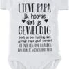 Merkloos Baby Romper Met Tekst Korte Mouw Cadeau Voor Zwangerschap Aankondiging Bekendmaking Lieve Aanstaande Papa Worden Ontmoeten