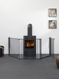 Babydan Flex 33 Cm Uitbreiding - Traphek Voor Kinderen - Metaal - Zwart -Pasgeborenen En Jonge Kinderen 900x1200 24