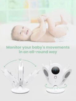Yoton Babyfoon Met Camera YB01 - Draadloze Babyfoon - 2,4 Inch Smart Babyfoon Met LCD-Scherm - Nachtzicht Baby Monitor - Temperatuurbewaking - 8 Slaapliedjes - 2-Weg Praten - Baby Monitor -Pasgeborenen En Jonge Kinderen 900x1200 29