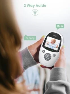 Yoton Babyfoon Met Camera YB01 - Draadloze Babyfoon - 2,4 Inch Smart Babyfoon Met LCD-Scherm - Nachtzicht Baby Monitor - Temperatuurbewaking - 8 Slaapliedjes - 2-Weg Praten - Baby Monitor -Pasgeborenen En Jonge Kinderen 900x1200 31