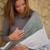 Borstvoedingssjaal - Voedingssjaal - Borstvoedingsdoek - Voedingsdoek - Kleur: Beige / Zand - Zachte Doek Voor Borstvoeding - Openbaar Borstvoeding Geven - Borstvoeding Bedekking -Voedingsdoek - Borstvoeding Sjaal -Borstvoeding Doek - Openbaar Voeden