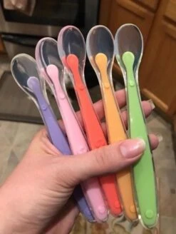 Jumalu Siliconen Babylepels Met Soft Tip -Babylepels - BPA-Vrij - 5 Stuks - Babybestek - Kinderlepel - Kinderbestek - Babylepel - Lepel - Eetlepel -Pasgeborenen En Jonge Kinderen 905x1200 12