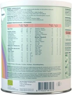 Pure Goat Company - Opvolgmelk 3 - Biologische Flesvoeding Op Basis Van Volle Geitenmelk - 800 Gram -Pasgeborenen En Jonge Kinderen 905x1200 4