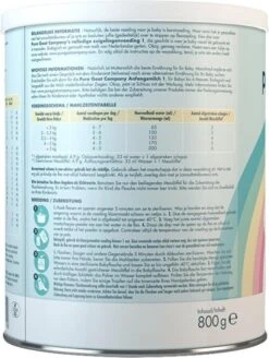 Pure Goat Company - Volledige Zuigelingenvoeding 1 - 800 Gram -Pasgeborenen En Jonge Kinderen 905x1200 7