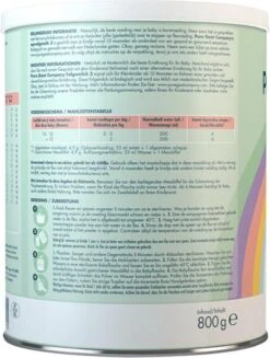 Pure Goat Company - Opvolgmelk 3 - Biologische Flesvoeding Op Basis Van Volle Geitenmelk - 800 Gram -Pasgeborenen En Jonge Kinderen 906x1200 1