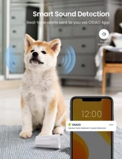 GNCC P1 Babyfoon Met Camera 1080P - Voor Baby's/Huisdieren/Veiligheid - Noodroomzicht - Bewegingsdetectie - Bidirectionele Audio - Sirene - Compatibel Met Alexa & Google Home - SD&Cloud Opslag - Twee Pakjes -Pasgeborenen En Jonge Kinderen 923x1200 14