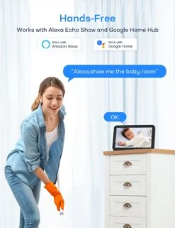 Teckin Babyfoon Met Camera - Wifi 1080P Baby Monitor - Beveiligingscamera Voor Binnen - Nachtzicht - 2-Weg Audio - Bewegings- En Geluidsdetectie - Voor Baby/Huisdier/Ouderen/Veiligheid 11 Teckin Babyfoon Met Camera - Wifi 1080P Baby Monitor - Beveiligingscamera Voor Binnen - Nachtzicht - 2-Weg Audio - Bewegings- En Geluidsdetectie - Voor Baby/Huisdier/Ouderen/Veiligheid -Pasgeborenen En Jonge Kinderen 923x1200 19