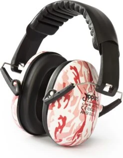 Jippie's Gehoorbeschermer Kinderen Roze Camouflage