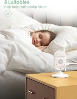 Yoton Babyfoon Met Camera YB01 - Draadloze Babyfoon - 2,4 Inch Smart Babyfoon Met LCD-Scherm - Nachtzicht Baby Monitor - Temperatuurbewaking - 8 Slaapliedjes - 2-Weg Praten - Baby Monitor -Pasgeborenen En Jonge Kinderen 938x1200 3